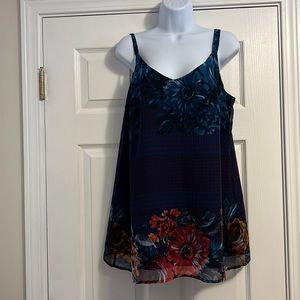 Cami Style Cabi Floral Artist Tank Top Size XS